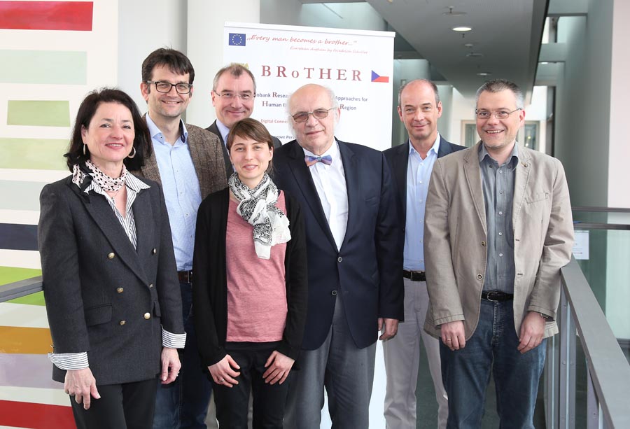 Das BRoTHER Consortium beim Auftakttreffen am 3.4.2017 in Regensburg